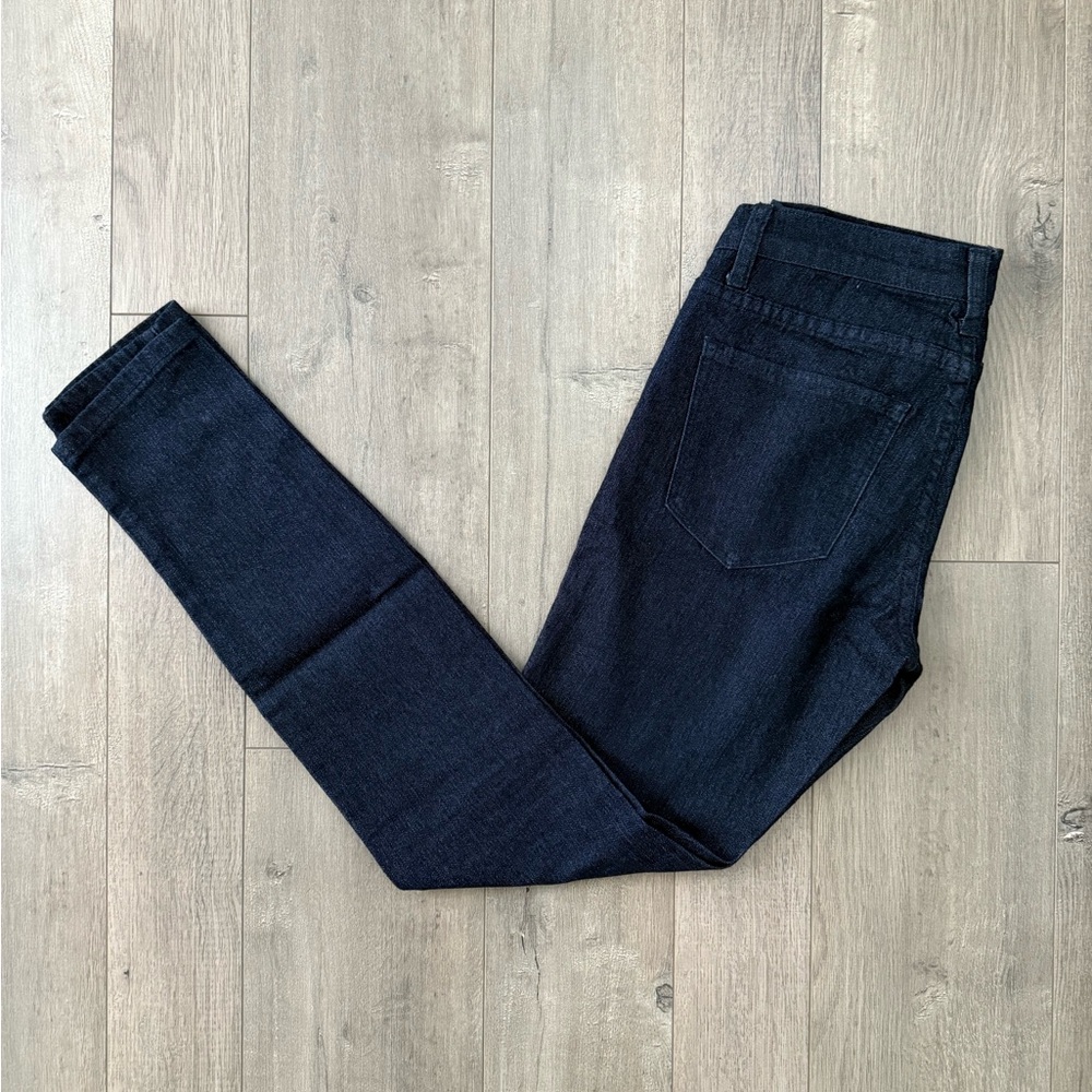 Flattering Dark Blue Skinny Jeans